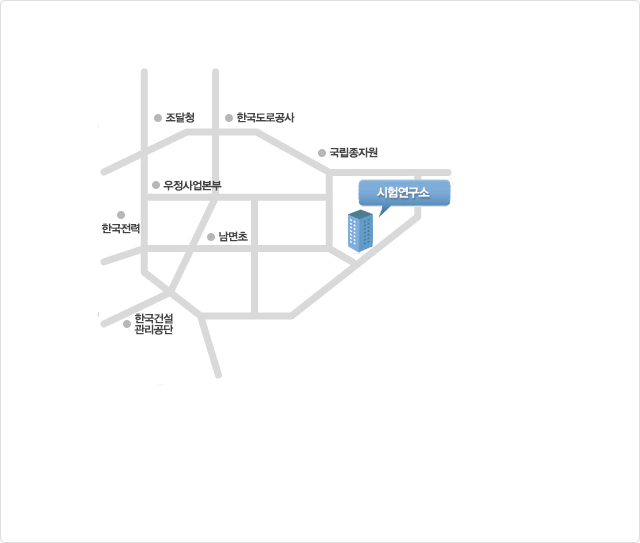시험연구소 찾아오시는 길